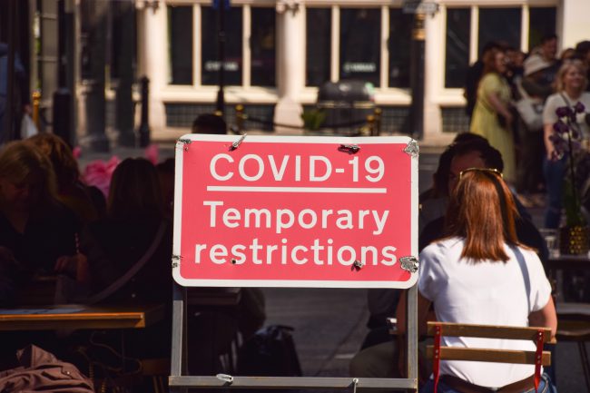 COVID-19 restrictions in London, UK